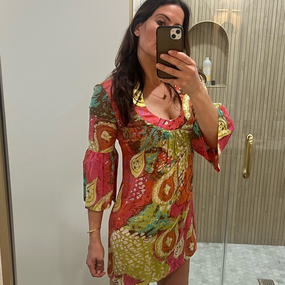 Perfect condition. Trina Turk. Can be a cover up or dress.